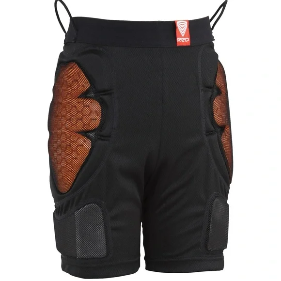 Burton RED Padded Shorts Sports - Youth Small 2010 - Picture 1 of 15